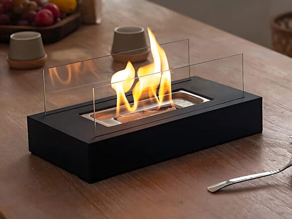 Best gifts ideas: BRIAN DANY Tabletop Portable Ethanol Fireplace