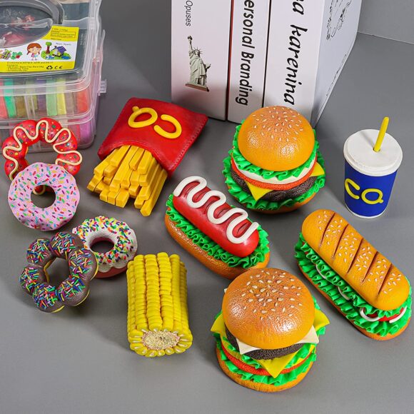 Best gifts ideas for boy: CiaraQ Polymer Clay Starter Kit-36 Colors, Modeling Clay for Kids&amp Beginners, Oven Baked Model Clay, Safe &amp Non-Toxic, Non-Sticky, with Sculpting Tools, Ideal Gift for Children&amp Artists