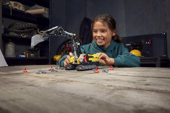 Best gifts ideas for girl: LEGO Technic Heavy-Duty Excavator 42121 Toy Building Kit A Cool Birthday or Anytime Gift for Kids Who Enjoy Construction Toys The 2-in-1 Design Gives Hours More Building Fun, New 2021 (569 Pieces)