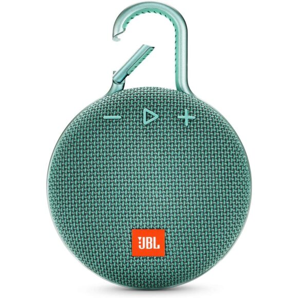 Best gifts ideas: JBL Clip 3, River Teal - Waterproof, Durable &amp Portable Bluetooth Speaker - Up to 10 Hours of Play - Includes Noise-Cancelling Speakerphone &amp Wireless Streaming