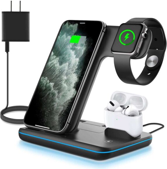 Best gifts ideas: WAITIEE Wireless Charging Station 3 in 1