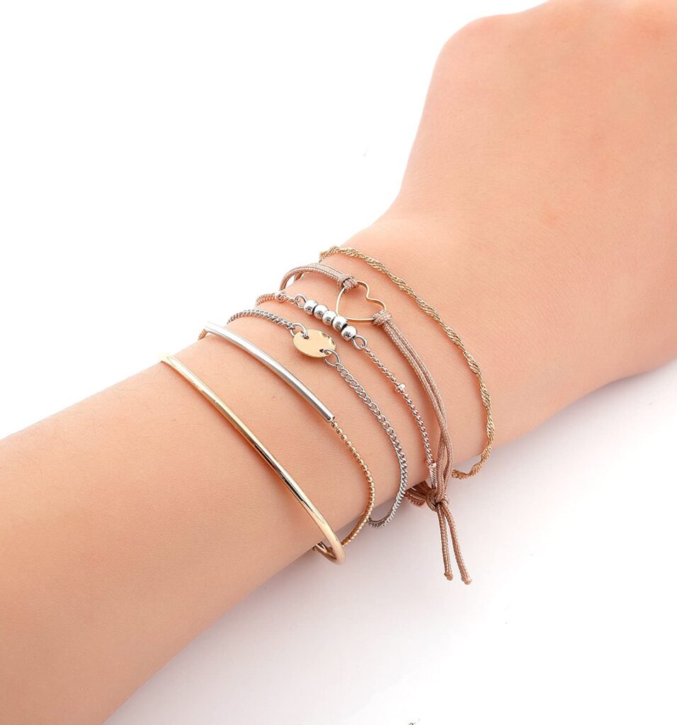 Best gifts ideas: XOCARTIGE Layered Bracelet Set Assorted Beaded Bracelet Multiple Stackable Wrap Bangle Jewelry Adjustable